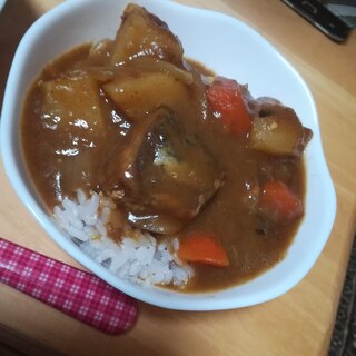 炊飯器にお任せ★サバ缶カレー